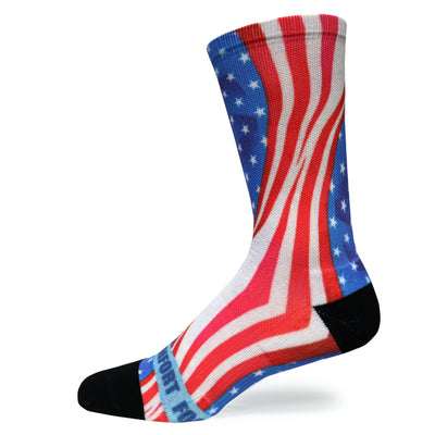 Foot Comfort DTG 360 Patriot Crew Socks
