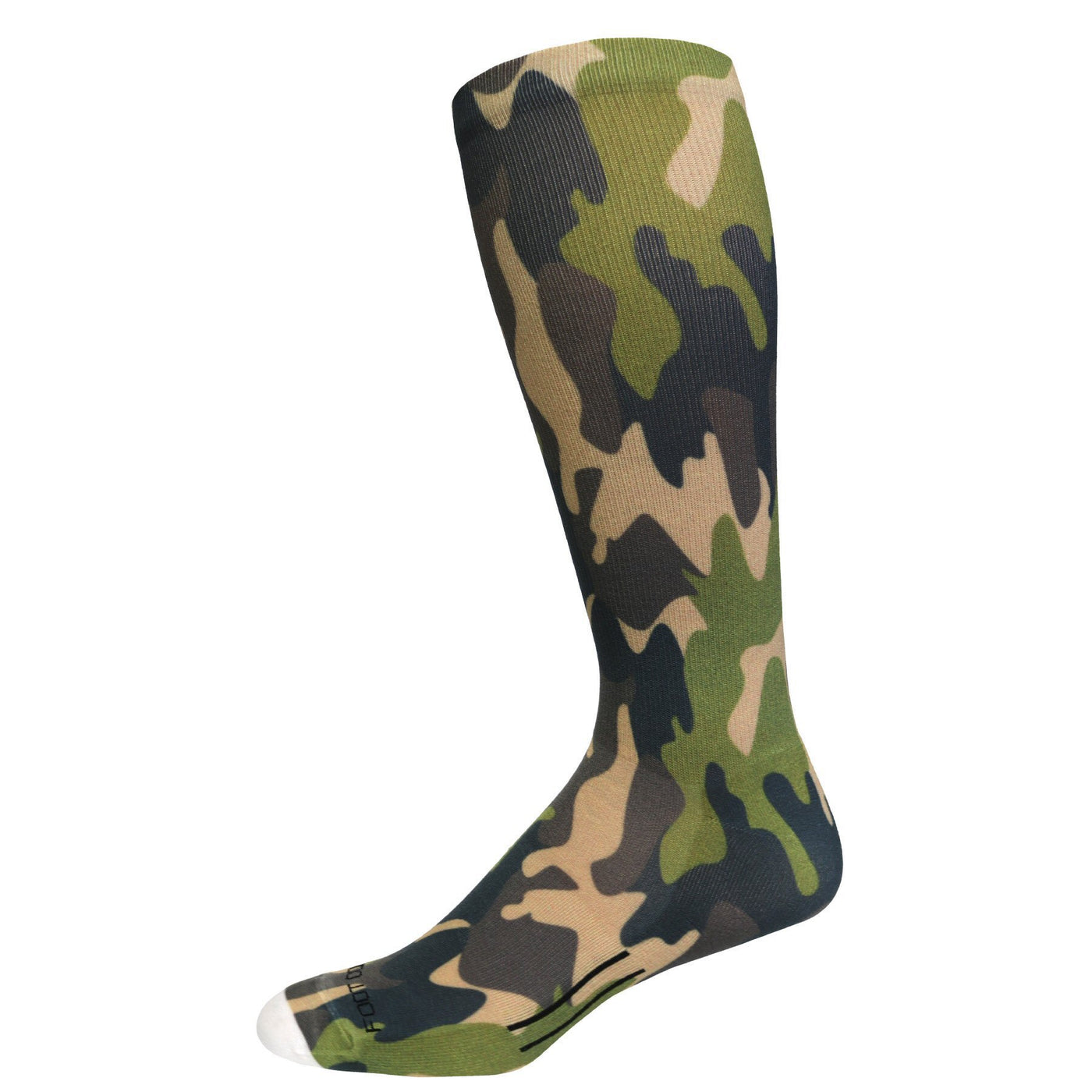 Foot Comfort Graduated Compression OTC Green Camo